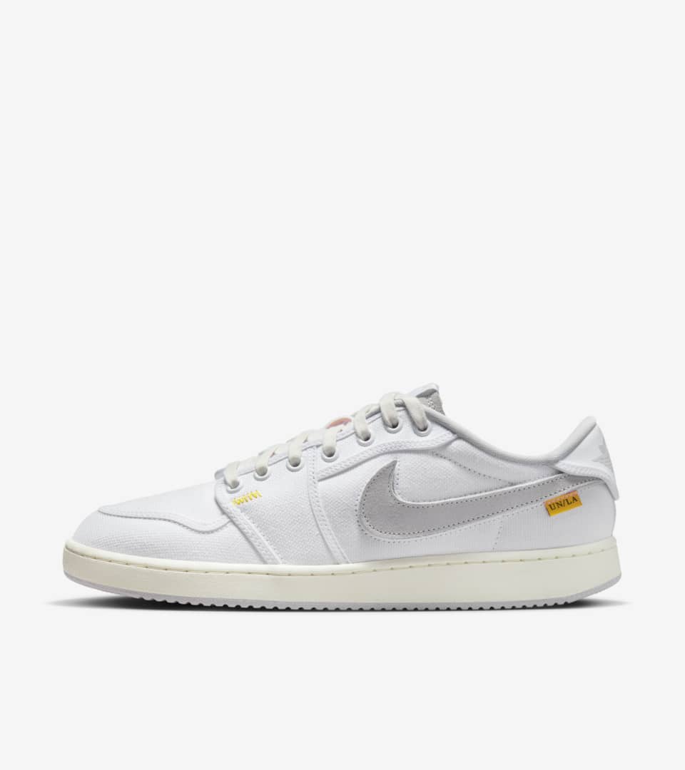 AJKO 1 低筒鞋x UNION 'White' (DO8912-101) 發售日期 . Nike SNKRS TW